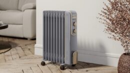 Oil heater features